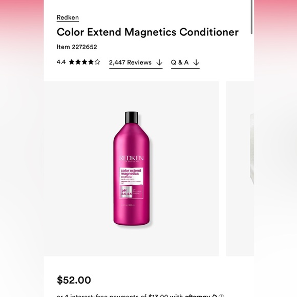 Redken Other - Redken color extend conditioner